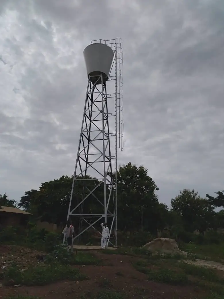 Château d'eau à Duékoué, Julekro — Société coopérative ECAM