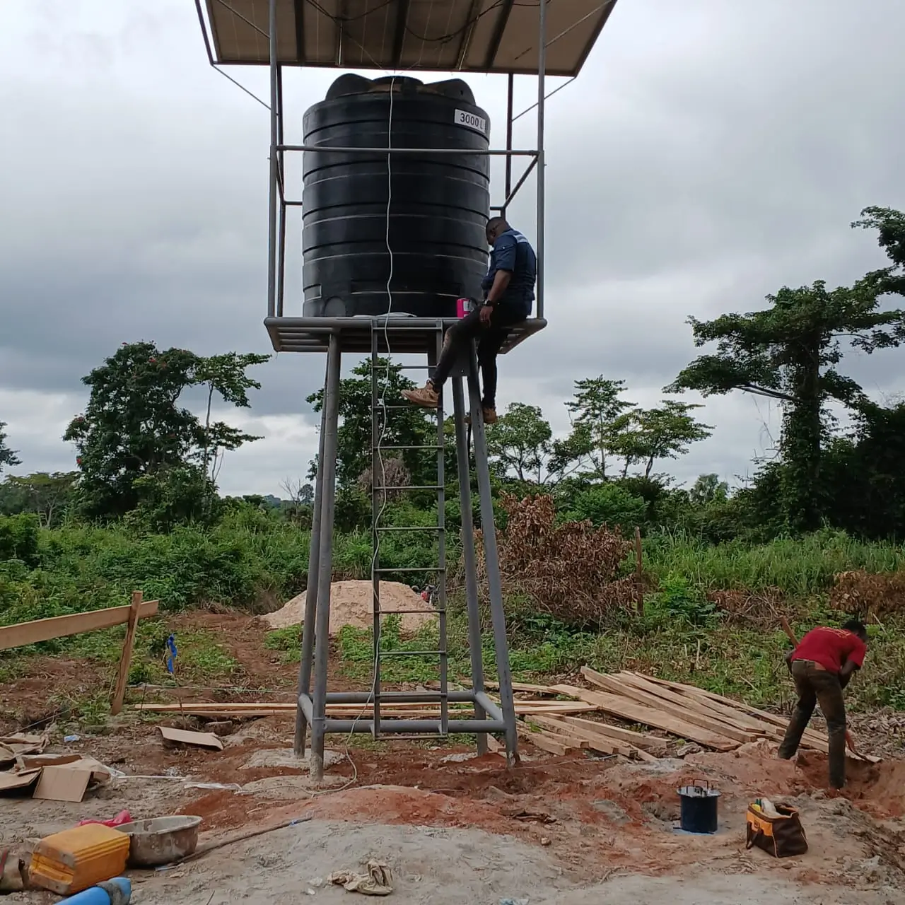 Chantier réalisé pour Futur Loisir M. Koffi