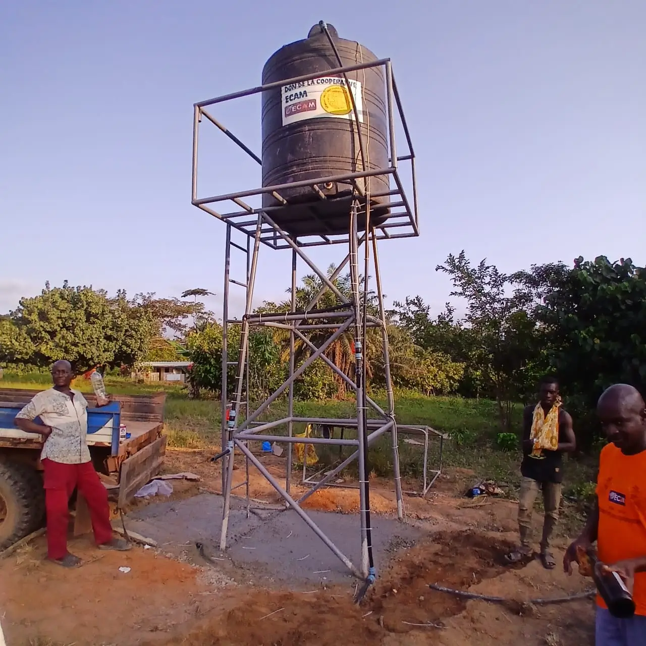Chantier réalisé pour TONI's Chocolat & ECAM